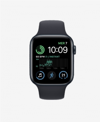 Apple Watch SE GPS 2022 Midnight Aluminium Bracelet 44cm  - 1