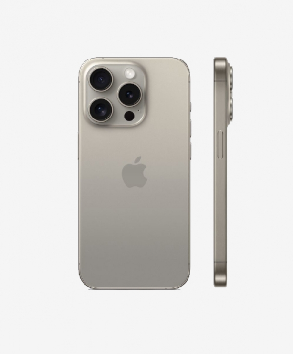 Apple iPhone 15 Pro  -128Go - Titane Naturel  - 2