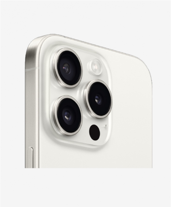 Apple iPhone 15 Pro  -128Go - Titane Blanc  - 4