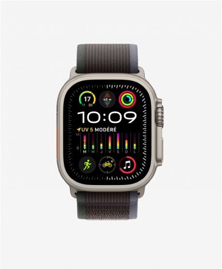Apple Watch Ultra 2 GPS + Cellular Titanium Case Blue/Black Trail Loop 49 mm