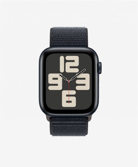 Apple Watch SE 2023 GPS Midnight Aluminium Sport loop 44mm