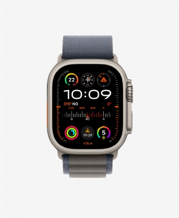 Apple Watch Ultra 2 GPS+ Cellular Titanium Case Blue Alpine Loop 49mm - S  - 1