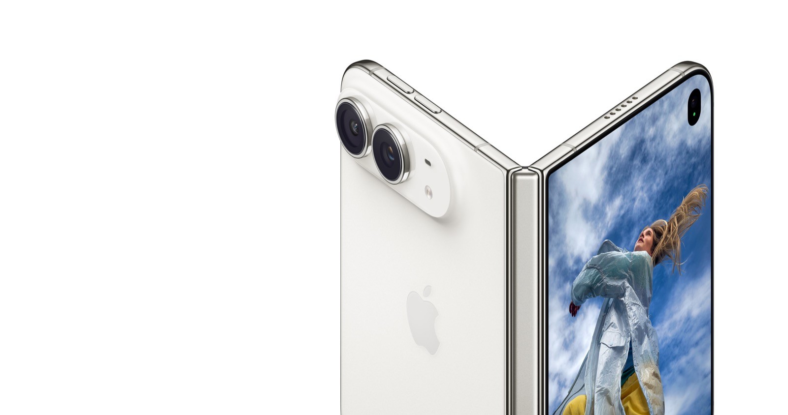 Apple iPhone Duo Blanc stellaire 512 Go