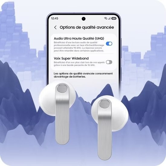 Samsung Galaxy Buds4 Noir