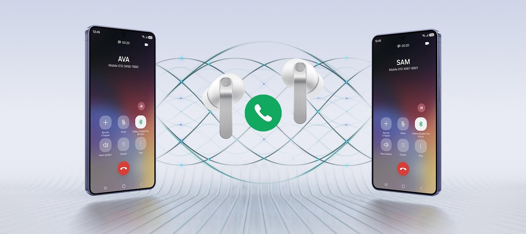 Samsung Galaxy Buds4 Pro Blanc