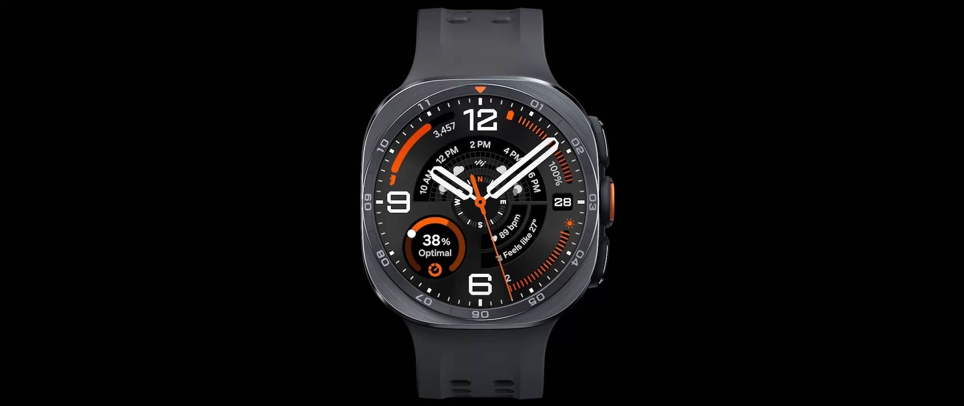 Samsung Galaxy Watch Ultra2 4G (47 mm / Argent Titane)